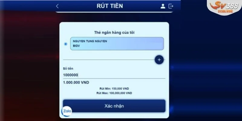 Lĩnh thưởng thông qua ngân hàng với các bước vô cùng đơn giản