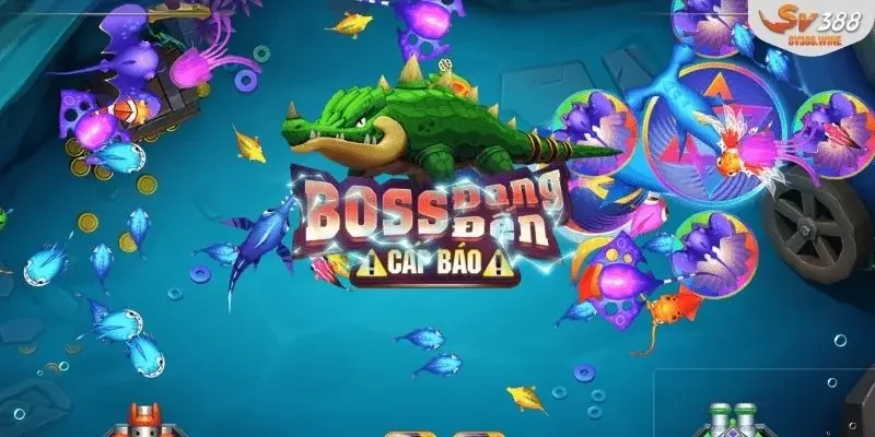 Trải nghiệm bắn cá BOSS SV388 sống động với đồ họa 3D tuyệt đẹp